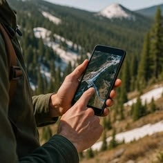 A smartphone used for travel connectivity